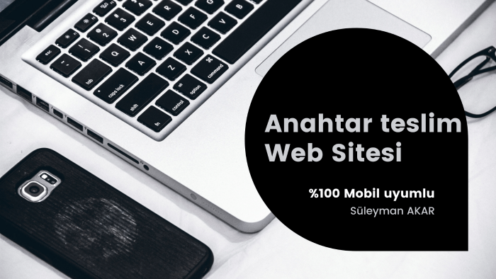 yönetim paneli olan web site tasarlarım