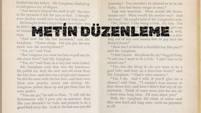  metin yazarlığı yaparım