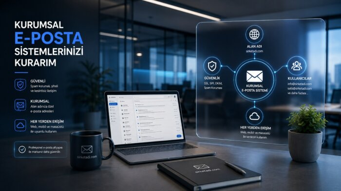 kurumsal e-posta sistemlerinizi kurarım