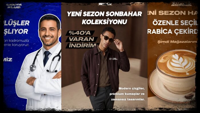 markanıza özel profesyonel sosyal medya tasarımı yapabilirim
