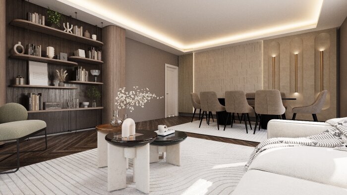 hayalinizdeki iç mekanı modelleyip görselleştiririm