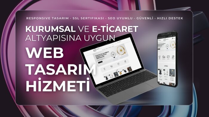 sizin için profesyonel web sitesi tasarlarım