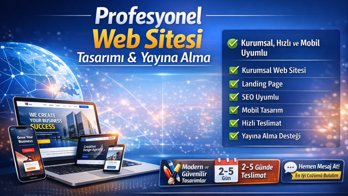 işletmelere ve şahıslara web sitesi yapıyorum