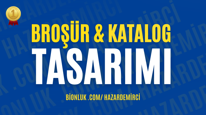 sizin için afiş, el ilanı, broşür tasarımı yapabilirim