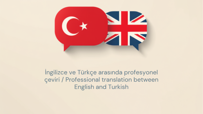 İngilizce ve Türkçe arasında özenle çeviri yaparım