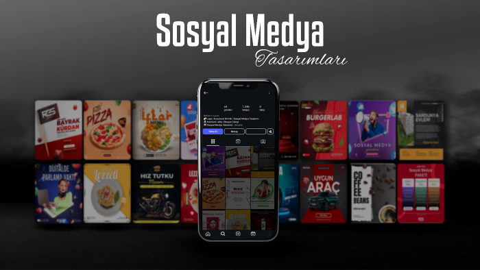 sosyal medya hesaplarınız için tasarımlar yapıyorum