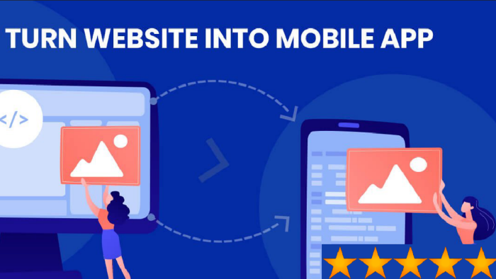 web sitenizi mobil uygulamaya çevirebilirim