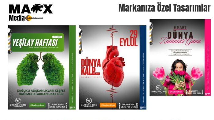 markanıza özel gün postu yaparım