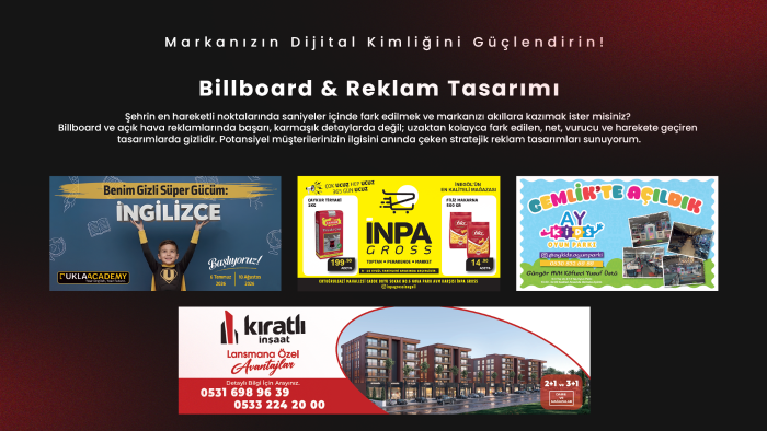 sizlere reklam & banner tasarımı yapabilirim