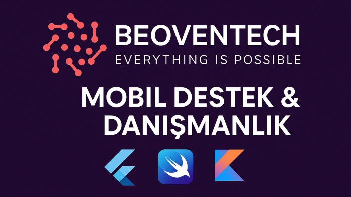 mobil uygulamalar için teknik destek & danışmanlık veriyorum