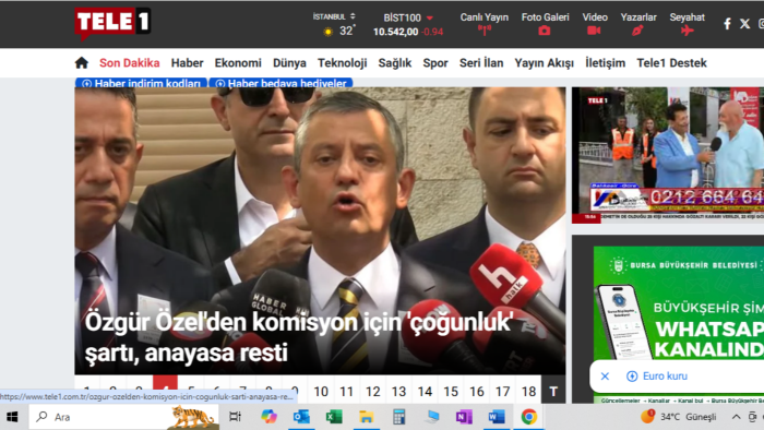 tele1 haber sitesinde tanıtım yazısı yayınlarım