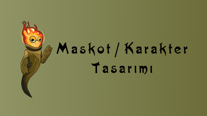 sizin için maskot karakter tasarlayabilirim