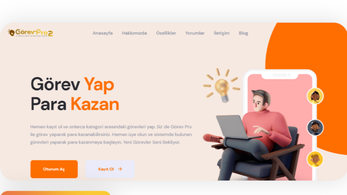 görev yap para kazan sitesi yapabilirim