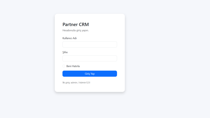 kayıt admin panel yaparım
