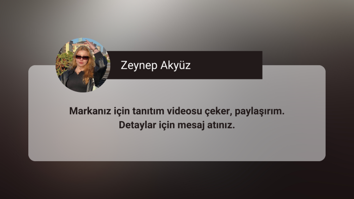 UGC içerikler üretirim