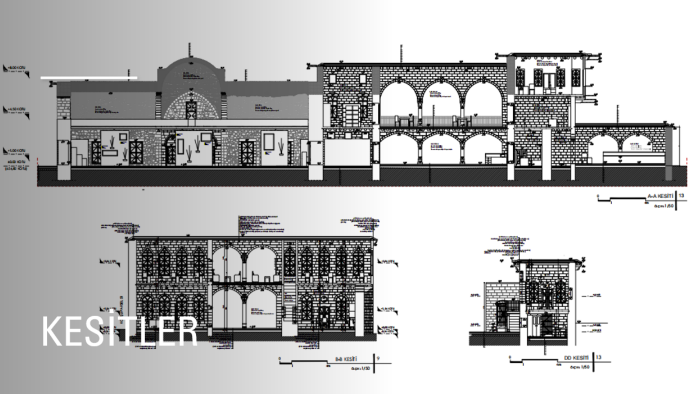 AutoCAD 2D mimari çizimlerinizi hazırlar ve düzenlerim