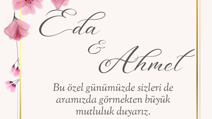 göz alıcı davetiyeler yaparım