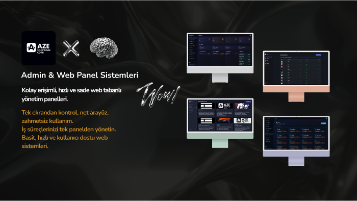 web sitenizi profesyonel olarak geliştiririm