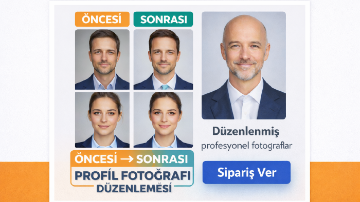profil fotoğrafı tasarımı ve düzenlemesi yaparım