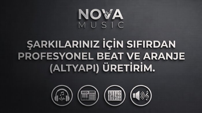 istediğiniz tarzda profesyonel beat ve altyapı yaparım
