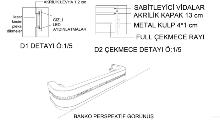 detay çizimleri yapabilirim