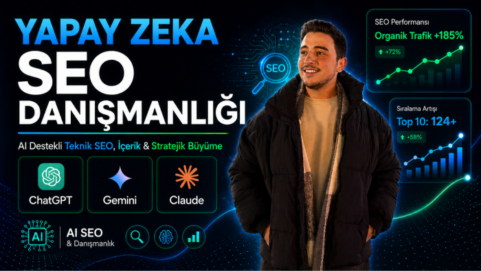 yapay zeka sonuçları için SEO çalışması yaparım