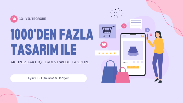 anahtar teslim web sitenizi hazırlarım