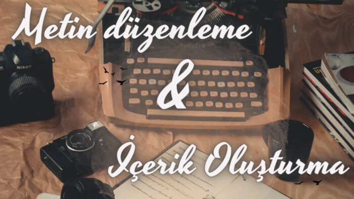 metinlerinizi imla kuralları ile birlikte düzenlerim