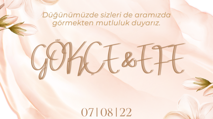 konsept davetiyeler hazırlıyorum