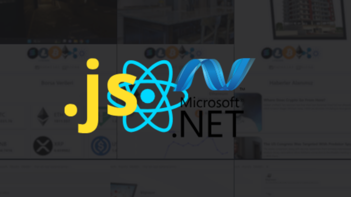 React ile dinamik site geliştiriyorum