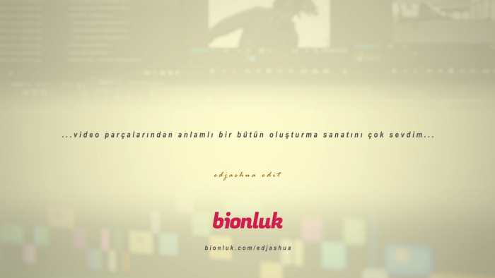 videolarınızı istediğiniz formatta kurgulayabilirim