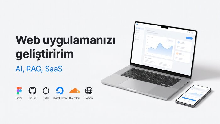 modern ve kullanıcı dostu web uygulaması geliştiririm