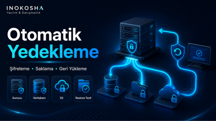 sunucu ve sanal makineler için otomatik yedekleme kurarım