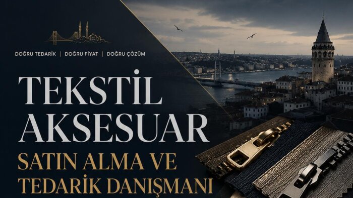 tekstil aksesuar satın alma ve tedarik danışmanlığı yaparım