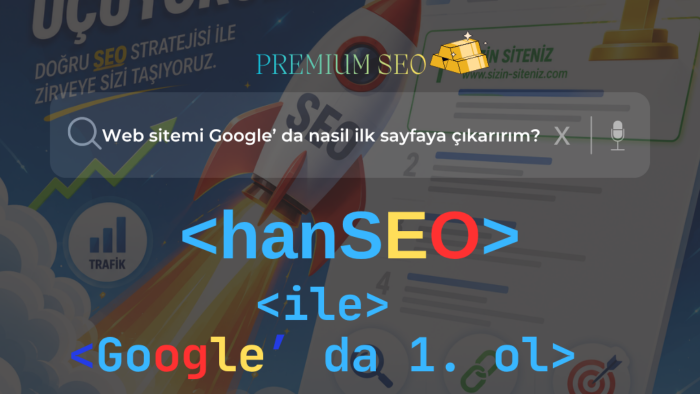 sitenizin üst sıralarda olması için gerçek SEO uygularım