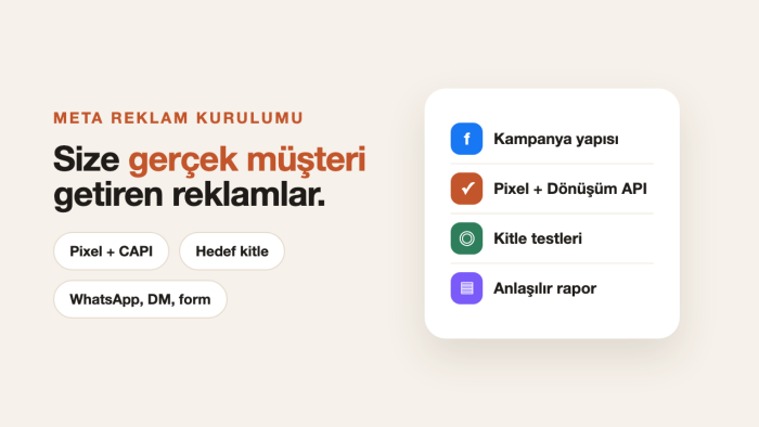 instagram ve facebook reklamıyla size müşteri getiririm