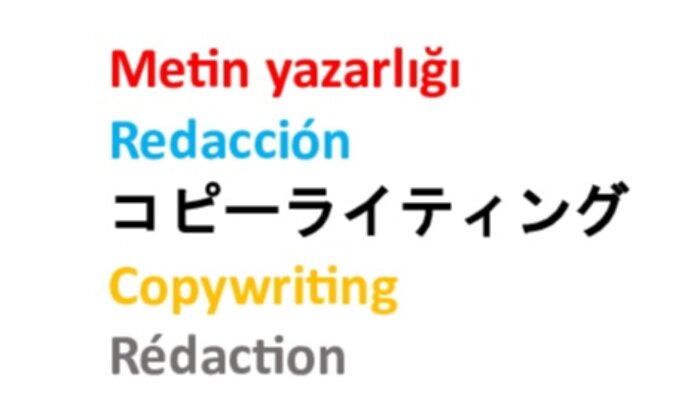 sizin için metinler yazabilirim