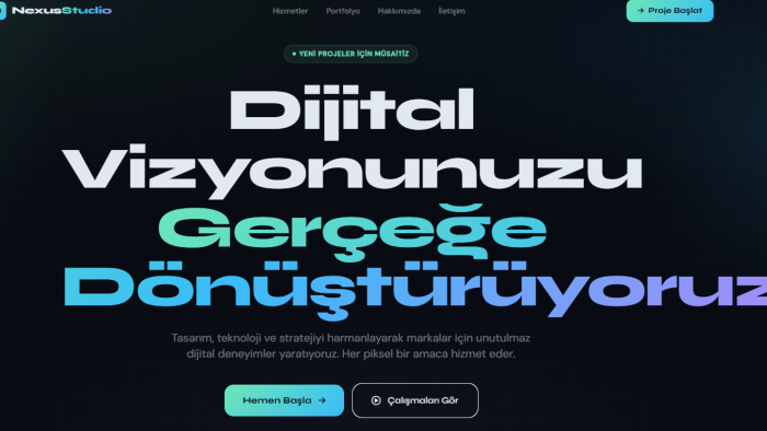 işletmenize özel hızlı ve kullanıcı dostu web sitesi yaparım