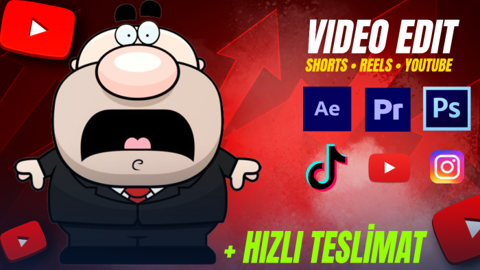 profesyonel sosyal medya ve youtube videoları editlerim