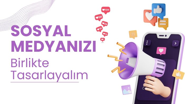sosyal medya hesaplarınız için kreatif tasarımlar hazırlarım