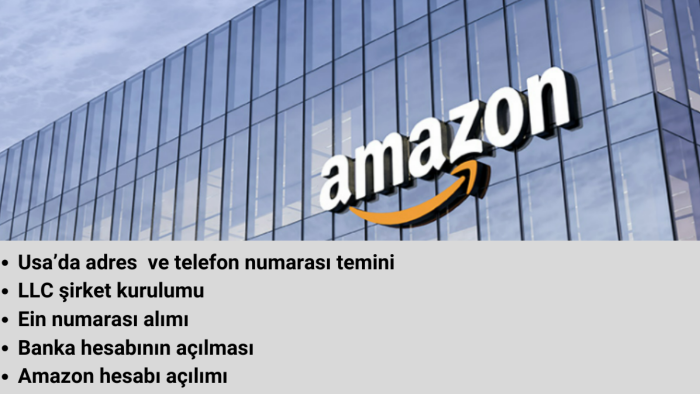 amazon için Amerika'da LLC Şirket kurulumu yapabilirim