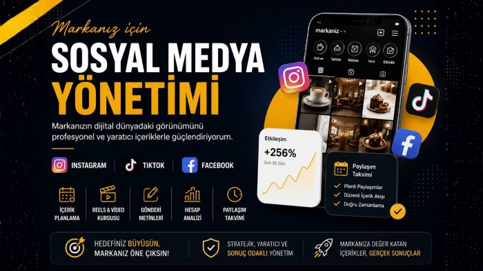 sosyal medya hesaplarınızı profesyonelce yönetebilirim