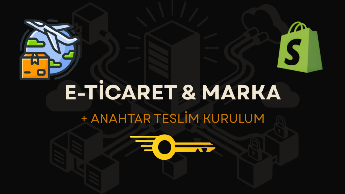 Shopify ile satışa hazır e-ticaret sitesi kuruyorum