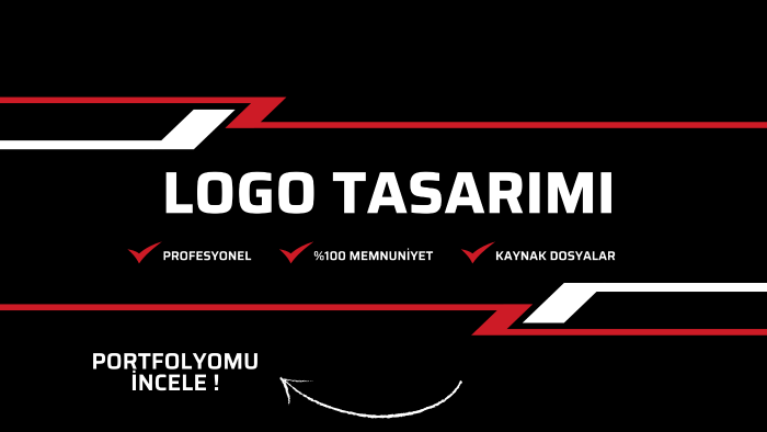 işletmeniz için özgün ve profesyonel logo tasarlarım
