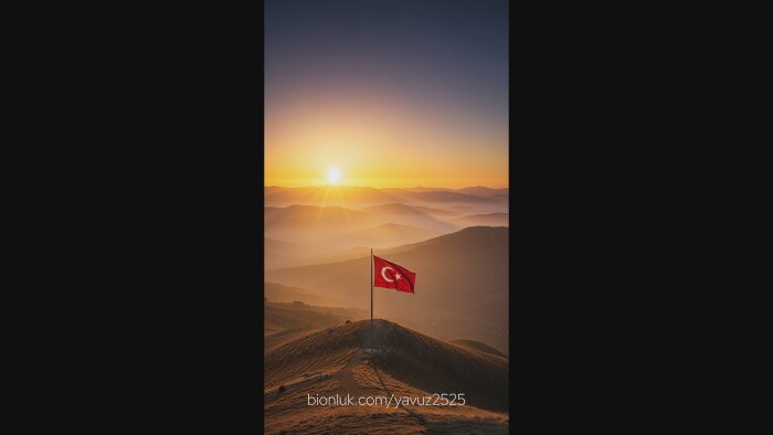 29 Ekim Cumhuriyet Bayramı için video hazırlarım