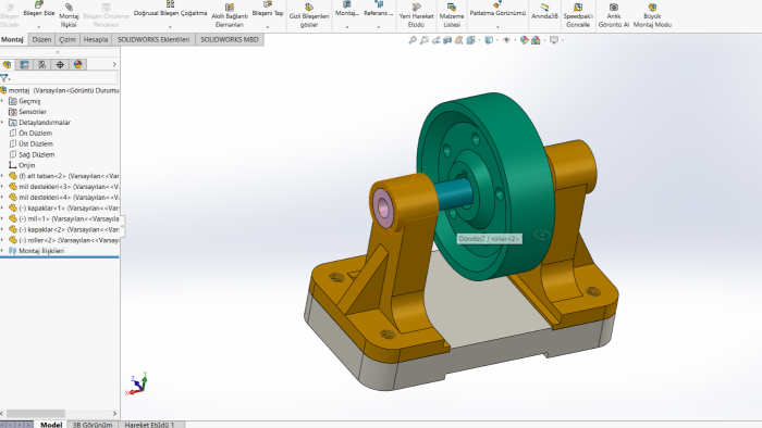 parçalarınızın 2D ve 3D teknik çizimlerini yapabilirim