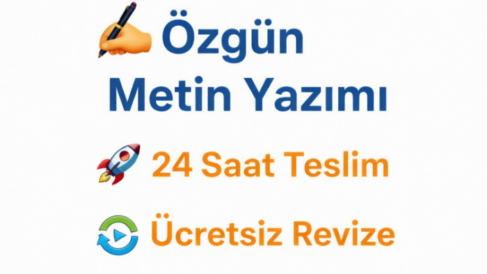 sosmed içerikleri ve ürünleriniz için özgün metinler yazarım