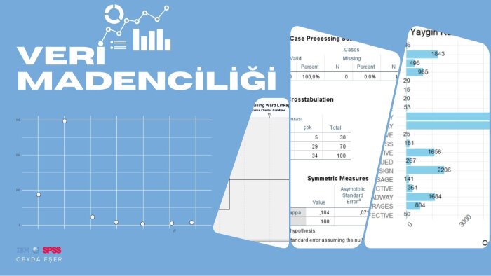 SPSS ile veri madenciliği yaparım