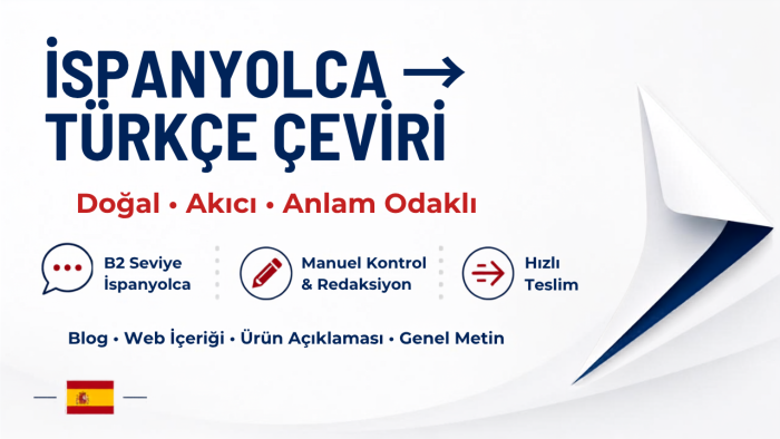 i̇spanyolca metinlerinizi türkçeye çevirebilirim