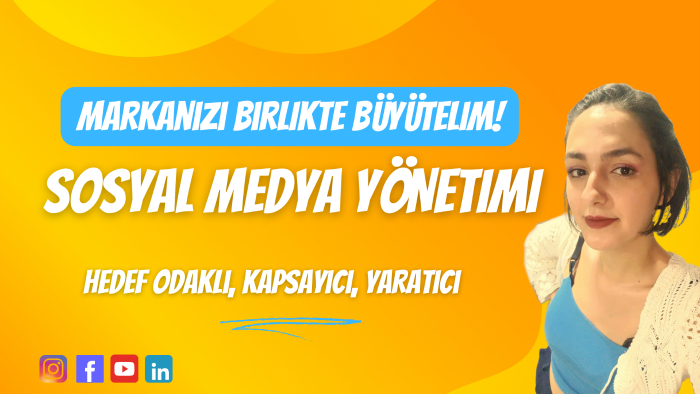 sosyal medya hesaplarınızı yönetirim